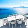 Compamia Sky 9-Piece Extendable Dining Set - White - Compamia Sky 9-Piece Extendable Dining Set - White