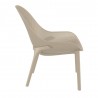 Compamia Sky Lounge Chair - DOVE GRAY - Side - Compamia Sky Lounge Chair - DOVE GRAY - Side