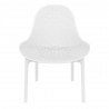 Compamia Sky Lounge Chair - WHITE - Front - Compamia Sky Lounge Chair - WHITE - Front
