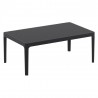 Compamia Sky Outdoor 39-inch Lounge Table - Black - Compamia Sky Outdoor 39-inch Lounge Table - Black
