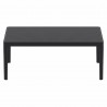 Compamia Sky Outdoor 39-inch Lounge Table - Black - Compamia Sky Outdoor 39-inch Lounge Table - Black