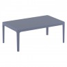 Compamia Sky Outdoor 39-inch Lounge Table - Dark Gray - Compamia Sky Outdoor 39-inch Lounge Table - Dark Gray