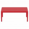 Compamia Sky Outdoor 39-inch Lounge Table - Red - Compamia Sky Outdoor 39-inch Lounge Table - Red