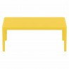 Compamia Sky Outdoor 39-inch Lounge Table - Yellow - Compamia Sky Outdoor 39-inch Lounge Table - Yellow