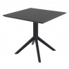 Compamia Sky Square Outdoor Lounge Table - Black - Compamia Sky Square Outdoor Lounge Table - Black