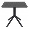 Compamia Sky Square Outdoor Lounge Table - Black - Compamia Sky Square Outdoor Lounge Table - Black