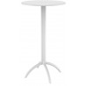 Octopus Round Bar Table White  - Octopus Round Bar Table White 