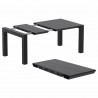 Compamia Vegas Extendable Dining Table - Black - Compamia Vegas Extendable Dining Table - Black