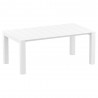 Compamia Vegas 70-86 Inch Extendable Dining Table - White - Compamia Vegas 70-86 Inch Extendable Dining Table - White
