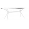 Ibiza Rectangle Table 71 inch White