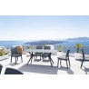 Ibiza Rectangle Table 71 inch Dark Gray