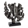 Moe's Home Collection Coral Sculpture Small Black Nickel - Angled