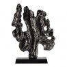 Moe's Home Collection Coral Sculpture Large Black Nickel - Front