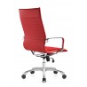 Woodstock Marketing Janis High Back Swivel Arm Chair -Red Back Perspective - Woodstock Marketing Janis High Back Swivel Arm Chair -Red Back Perspective