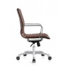 Woodstock Marketing Janis Mid Back Chair - Brown Side