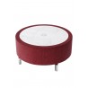 Jefferson Round Table - Burgundy - Jefferson Round Table - Burgundy