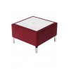 Jefferson Square Table - Burgundy - Jefferson Square Table - Burgundy