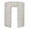 Lyon Outdoor Stool - Side - Open - Lyon Outdoor Stool - Side - Open