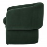 Moe's Home Collection Franco Chair Dark Green - Side - Moe's Home Collection Franco Chair Dark Green - Side