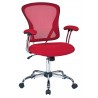 Juliana Task Chair - RED MESH - Juliana Task Chair - RED MESH