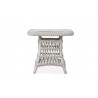 Mackinac 24.5" Square End Table in Putty