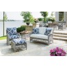 Mackinac 24" Square End Table in Putty - lifestyle 3
