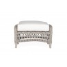 Mackinac Ottoman in Putty Wicker