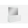 Whiteline Modern Living Malibu Mirror - White - Whiteline Modern Living Malibu Mirror - White