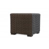 Mesa 22" Square Cube End Table in Pecan - Angled