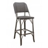Powder Coated Aluminum Finish Barstool - METRO B - Powder Coated Aluminum Finish Barstool - METRO B