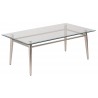 Brooklyn Glass Top Coffee Table  - Brooklyn Glass Top Coffee Table 