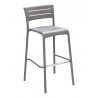 Aluminum Barstool - Warm Gray - Aluminum Barstool - Warm Gray