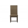 Milan Armless Dining Chair in Brushwood - No Cushion - Milan Armless Dining Chair in Brushwood - No Cushion