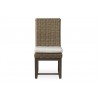 Milan Armless Dining Chair in Brushwood - Milan Armless Dining Chair in Brushwood