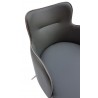 Minnie Armchair In Dove Grey - Rest Angle - Minnie Armchair In Dove Grey - Rest Angle