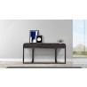 Furnitech 64" Signature Home Contemporary Console Table - Perspective - Furnitech 64" Signature Home Contemporary Console Table - Perspective