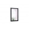 Whiteline Modern Living Abrazo Mirror - BLACK - Whiteline Modern Living Abrazo Mirror - BLACK