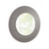 Delaney Mirror In High Gloss Gray Lacquer - Angled - Delaney Mirror In High Gloss Gray Lacquer - Angled