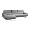 Jenn Sectional Dark Grey Left - Jenn Sectional Dark Grey Left
