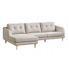 Corey Sectional Light Grey Left - Left Facing  - Corey Sectional Light Grey Left - Left Facing 