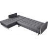 Palomino Sofa Bed Left Dark Grey - Top View - Palomino Sofa Bed Left Dark Grey - Top View