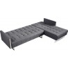 Palomino Sofa Bed Right Dark Grey - Top View - Palomino Sofa Bed Right Dark Grey - Top View