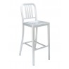 Brushed Aluminum Finish Barstool - NAV-01B - Brushed Aluminum Finish Barstool - NAV-01B
