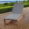 Amazonia Maasdam 2 Piece Teak Patio Lounger Set - Lifestyle - Amazonia Maasdam 2 Piece Teak Patio Lounger Set - Lifestyle