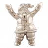 Moe's Home Collection Silver Santa Statue