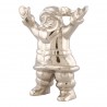 Moe's Home Collection Silver Santa Statue