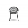 Gravely Arm Chair Grey Polypropylene - Front - Gravely Arm Chair Grey Polypropylene - Front