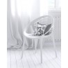 Gravely Arm Chair White Polypropylene -  Lifestyle - Gravely Arm Chair White Polypropylene -  Lifestyle