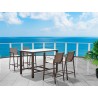Whiteline Modern Living Vargas Outdoor Bar Table - Whiteline Modern Living Vargas Outdoor Bar Table