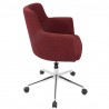 LumiSource Andrew Office Chair - Red - Side